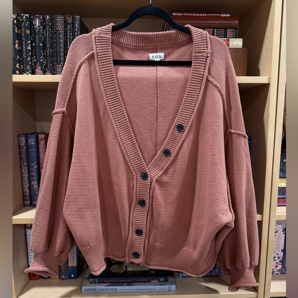 Pol Cardigan 100% Cotton